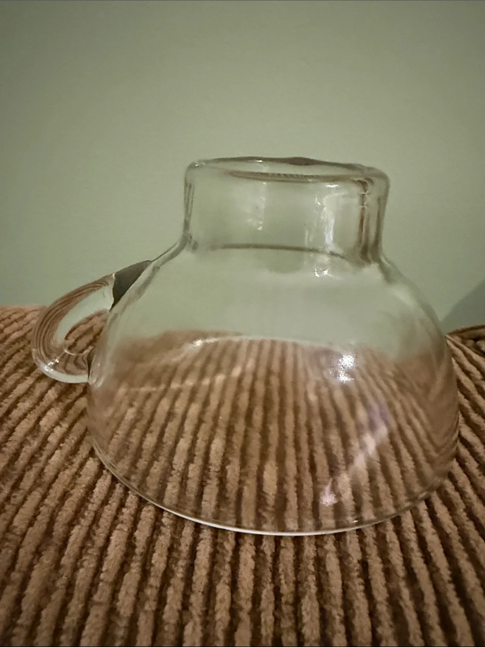 Vintage 1940s 1950s  Glass Canning Funnel
